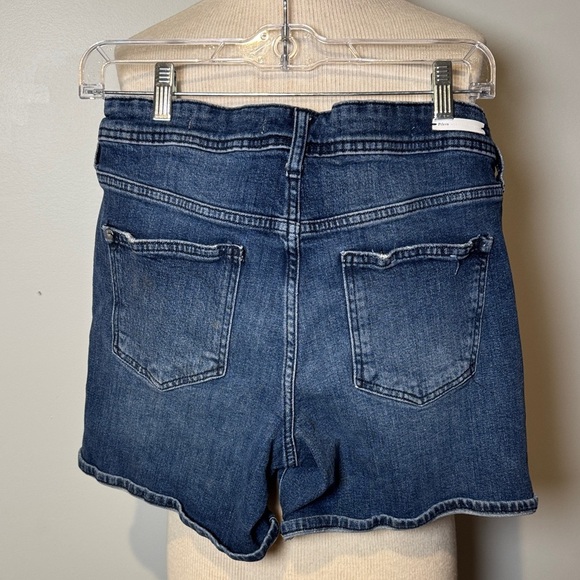 Pilcro and the Letterpress by Anthropologie  Indigo slim boyfriend Jean Shorts - Picture 4 of 5